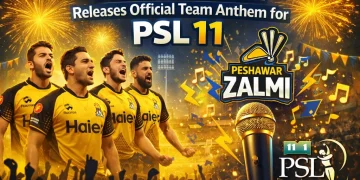 پشاور زلمی نے پی ایس ایل 11 کے لیے اپنا آفیشل ترانہ ریلیز کر دیا