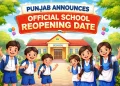 پنجاب کا سکول دوبارہ کھولنے کی حتمی تاریخ کا اعلان