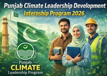 پنجاب کلائمیٹ لیڈرشپ ڈیولپمنٹ انٹرنشپ پروگرام 2026