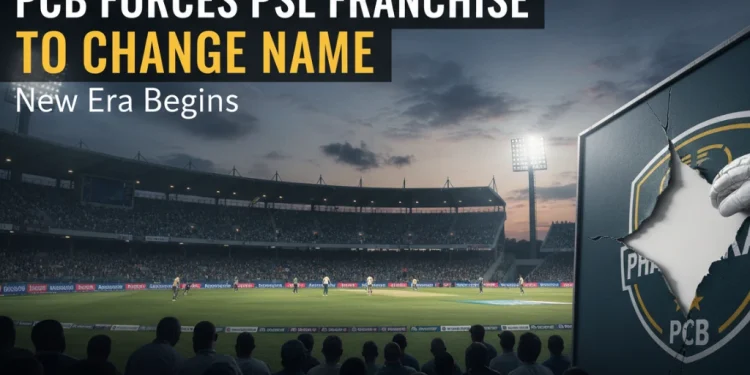 پی ایس ایل 11 کا بڑا تنازع ختم پی سی بی کے حکم پر فرنچائزکا نام تبدیل