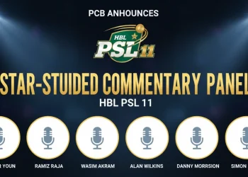 پی سی بی نے ایچ بی ایل پی ایس ایل 11 کے لیے کمنٹری پینل کا اعلان کر دیا
