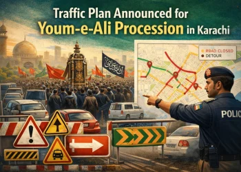 کراچی میں یومِ علی (رض) کے مرکزی جلوس کے لیے ٹریفک پلان کا اعلان