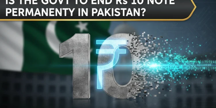 کیا حکومت پاکستان میں 10 روپے کا نوٹ مستقل طور پر ختم کرنے والی ہے؟