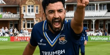 ظفر گوہر انگلینڈ منتقل