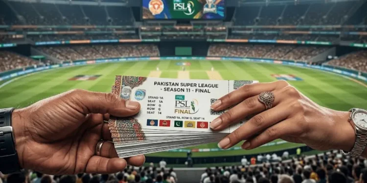 پی ایس ایل 11 فائنل ٹکٹس