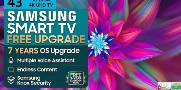 سیمسنگ سمارٹ ٹی وی فری اپ گریڈ