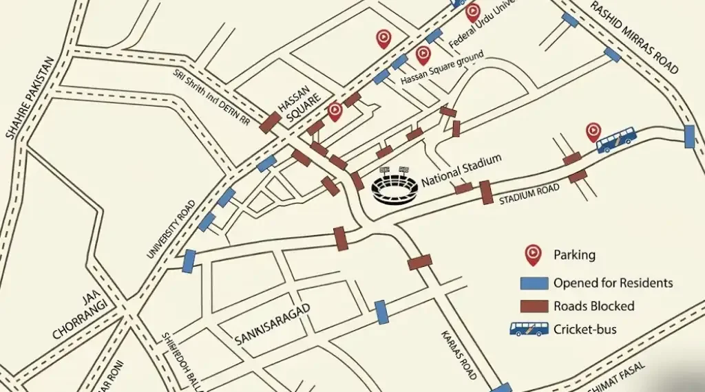 کراچی میں پی ایس ایل 11 کے میچز