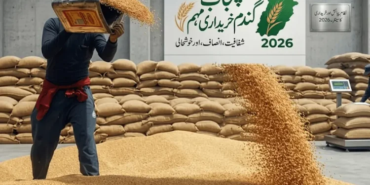 پنجاب گندم خریداری مہم 2026