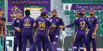 کوئٹہ گلیڈی ایٹرز PSL 11 اسٹینڈنگز