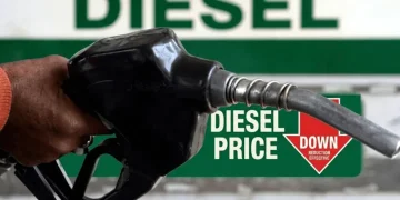 ڈیزل کی قیمت میں کمی
