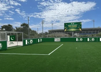 پاکستان میں پہلا فیفا ایرینا پچ