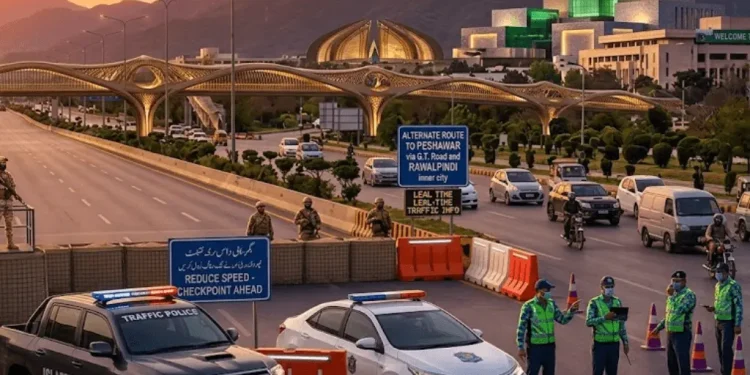 اسلام آباد ٹاکس 2026 ٹریفک پلان