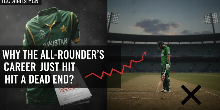 آئی سی سی کا الرٹ، محمد نواز کا ڈرگ ٹیسٹ مثبت—کیا آل راؤنڈر کا کیریئر ختم ہو گیا؟
