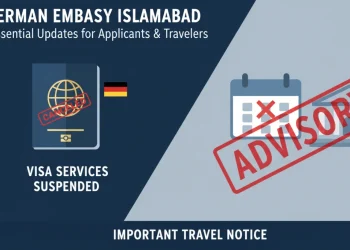 اسلام آباد میں جرمن سفارت خانے کی ویزا سروسز معطل: درخواست گزاروں کے لیے اہم ترین معلومات