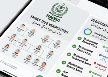 نادرا فیملی ٹری کی تصدیق