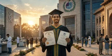 ایک وقت میں دو ڈگریاں