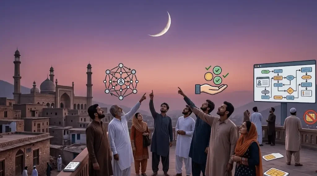 چاند دیکھنے کی اپڈیٹس