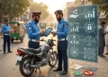 پنجاب ٹریفک چالان اور پوائنٹ سسٹم