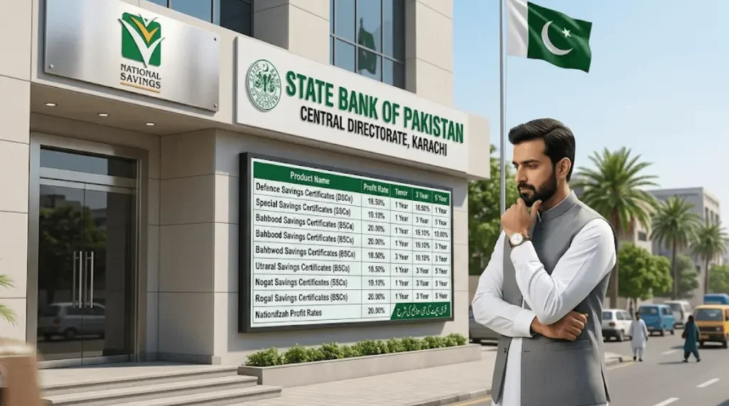 نیشنل سیونگز کی نئی شرح منافع