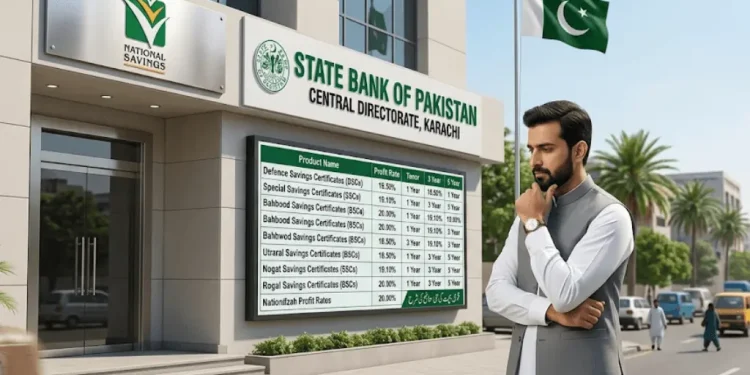 نیشنل سیونگز کی نئی شرح منافع