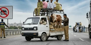 موٹروے پولیس کی پابندی