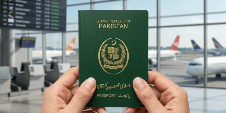 پاکستانی پاسپورٹ پر ویزا فری ممالک