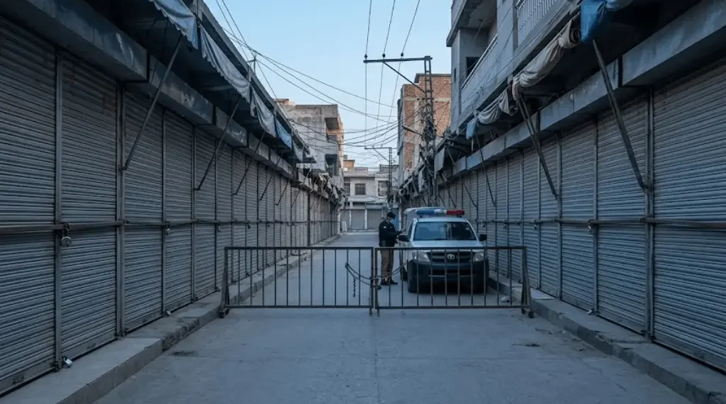 اسلام آباد مارکیٹ لاک ڈاؤن