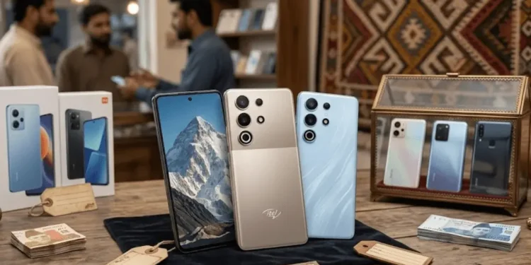 پاکستان میں موبائل فون کی قیمتیں