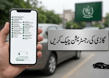 گاڑی کی رجسٹریشن چیک