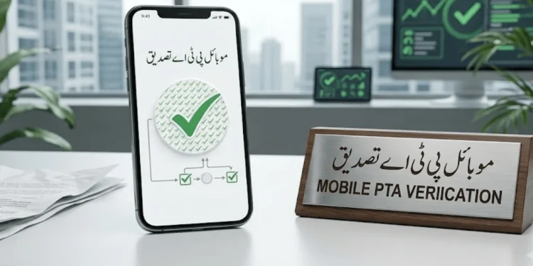 موبائل پی ٹی اے تصدیق