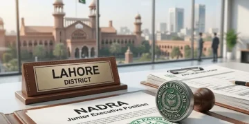 نادرا جونیئر ایگزیکٹو نوکریاں لاہور