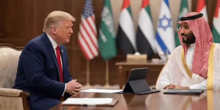 ٹرمپ کا سعودی عرب کو اسرائیل کو تسلیم کرنے کا مطالبہ
