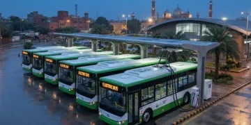 پنجاب میں الیکٹرک بسیں 14 اضلاع
