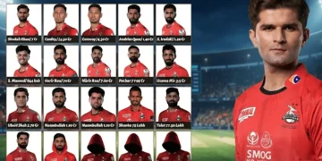 لاہور قلندرز اسکواڈ اور شیڈول