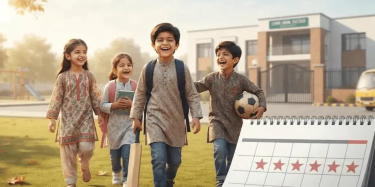اسکولوں کی تعطیلات