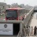 لاہور میٹرو بس سروس معطلی