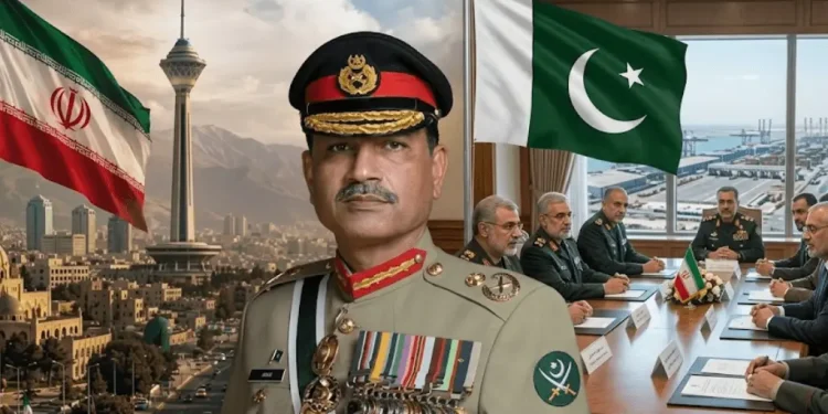 عاصم منیر کا دورہ ایران 2026