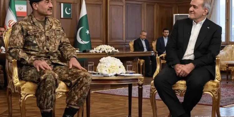 عاصم منیر کا دورہ تہران 2026