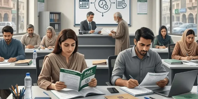 پی ایم ایس امتحان میں عمر کی رعایت