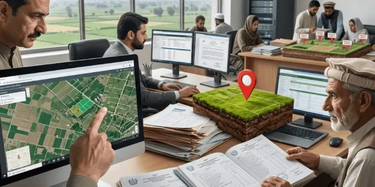 کے پی میں اراضی ریکارڈ