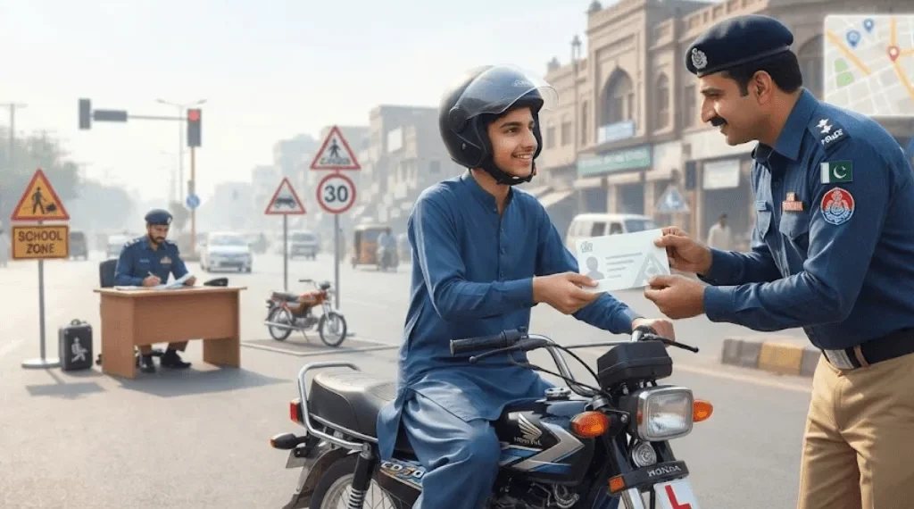 جووینائل ڈرائیونگ پرمٹ