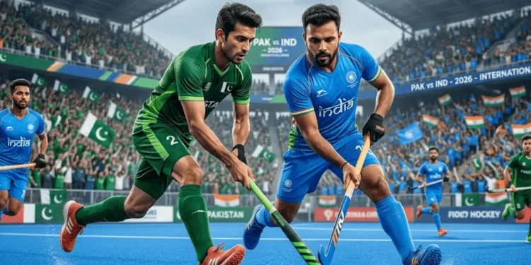پاک بھارت ہاکی میچ 2026