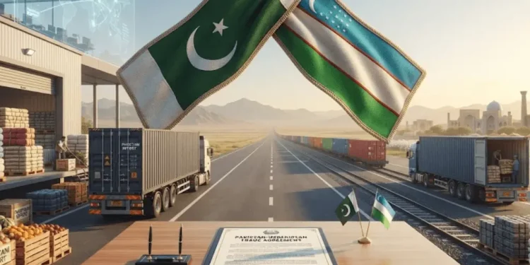 پاک ازبکستان تجارتی معاہدہ