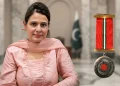 تمغہ شجاعت نرس رضیہ نورین