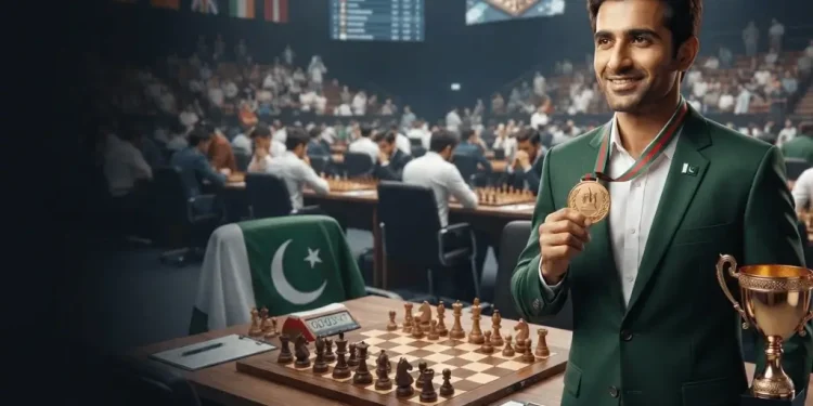پاکستان چیس اولمپیاڈ گولڈ میڈل