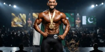 بلال احمد ایشین باڈی بلڈنگ گولڈ