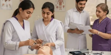 کے پی کے بی ایس نرسنگ داخلہ