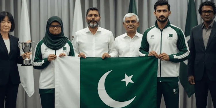 ایشین گیمز پرچم برداروں کا اعلان