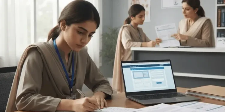ایل ایچ وی داخلہ فارم 2026