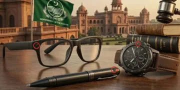 شہریوں کا تحفظ، حکومتِ پنجاب نے خفیہ کیمروں سے لیس پین، چشموں اور گھڑیوں پر پابندی کا فیصلہ کر لیا